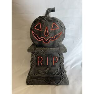 Target Light Up Tombstone with Ghost Dog Halloween Decorative Prop - Hyde & EEK!